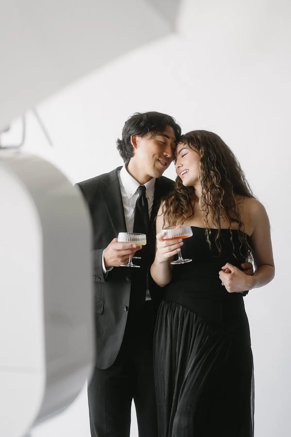 Glitter photo booth dazzling prints Los Angeles event