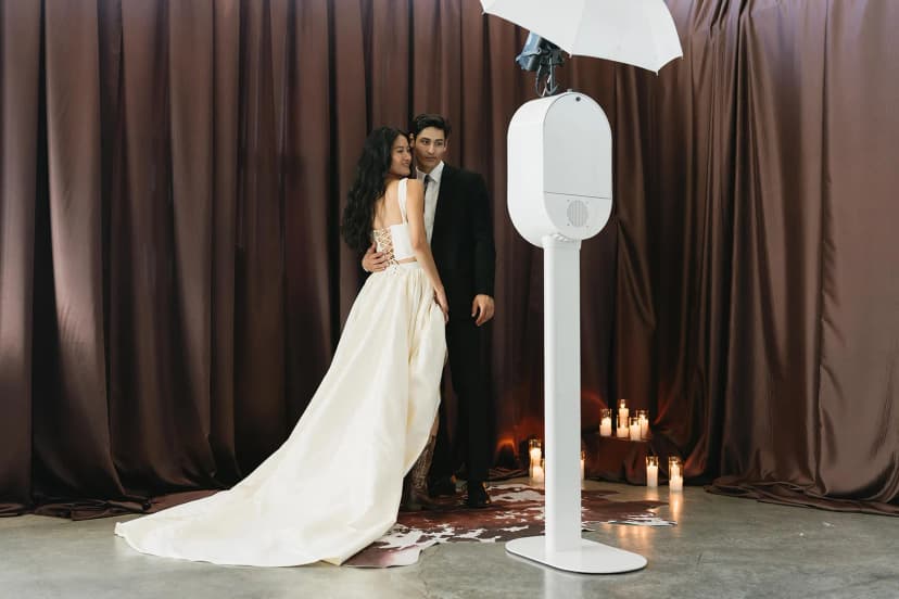 Western themed open air photo booth at Los Angeles event — Captured Celebrations