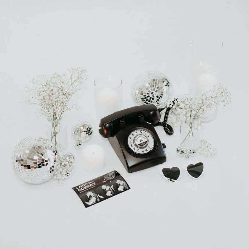 Audio guestbook add-on at Los Angeles wedding reception — Captured Celebrations