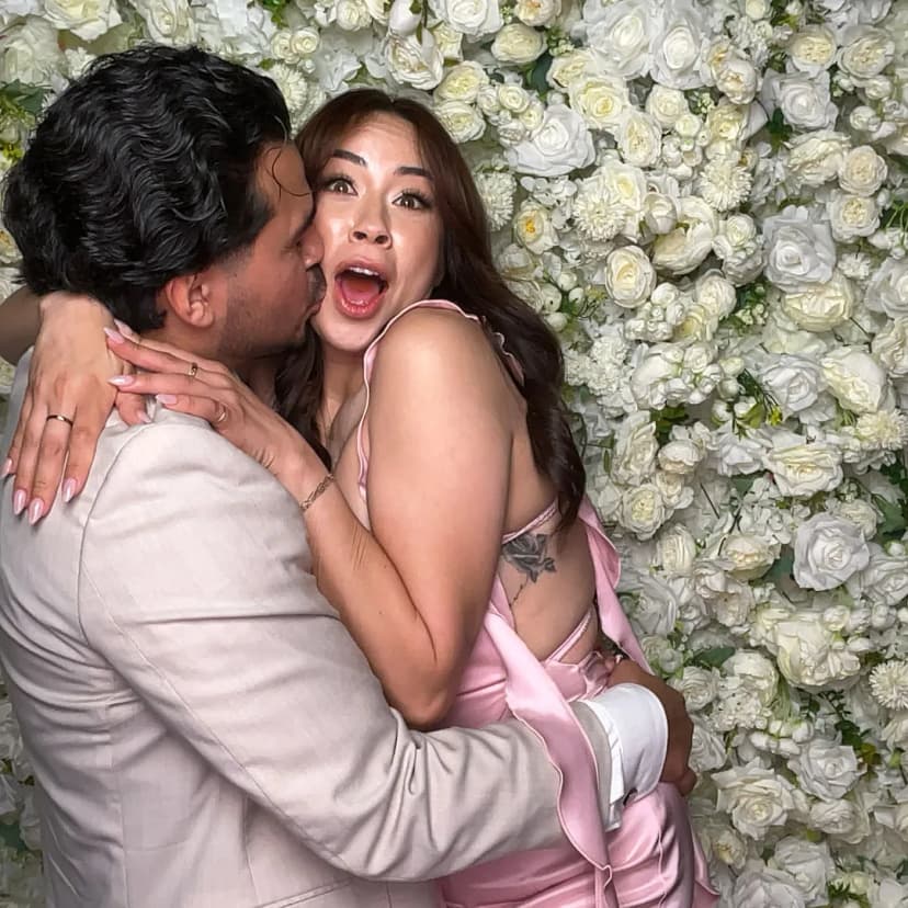 Wedding photo booth sample print from Los Angeles event — Captured Celebrations