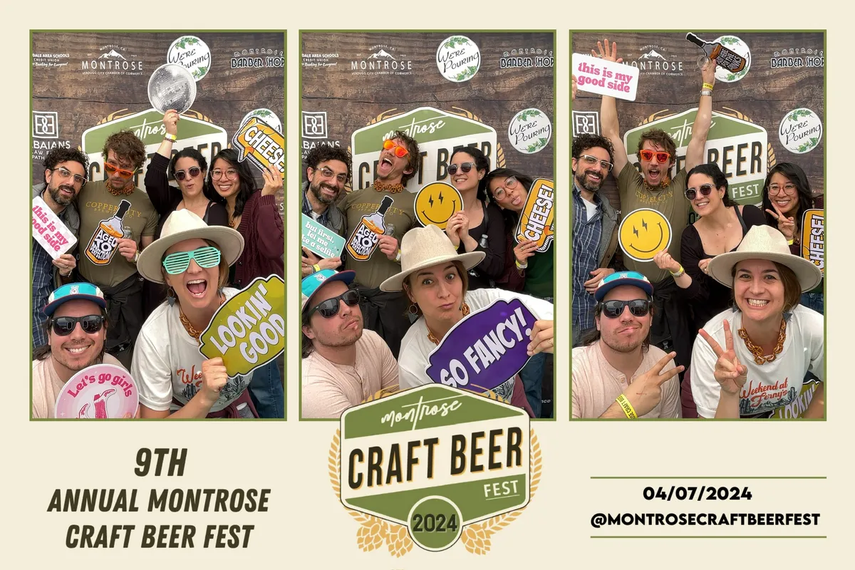 Montrose Oktoberfest: Creative Corporate Photo Booth Ideas — Captured Celebrations photo booth blog, Los Angeles
