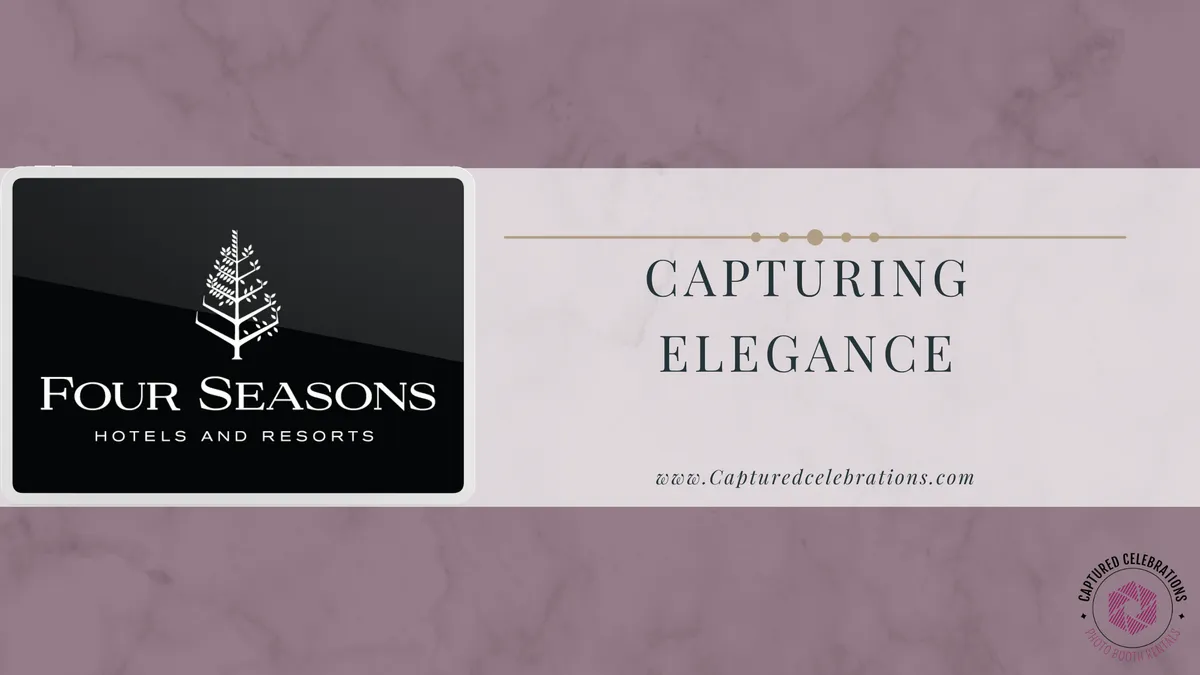 Exquisite Elegance: Luxury Photobooth at Four Seasons Beverly Hills