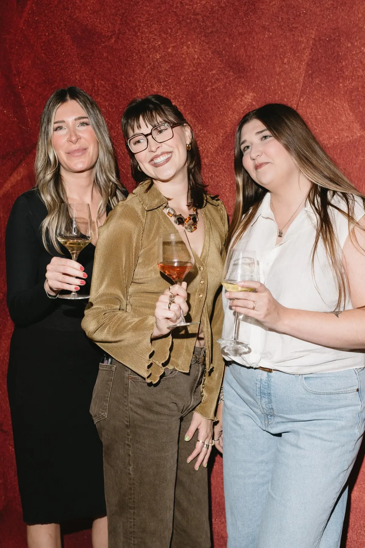 Dinner party photo booth at a Los Angeles celebration
