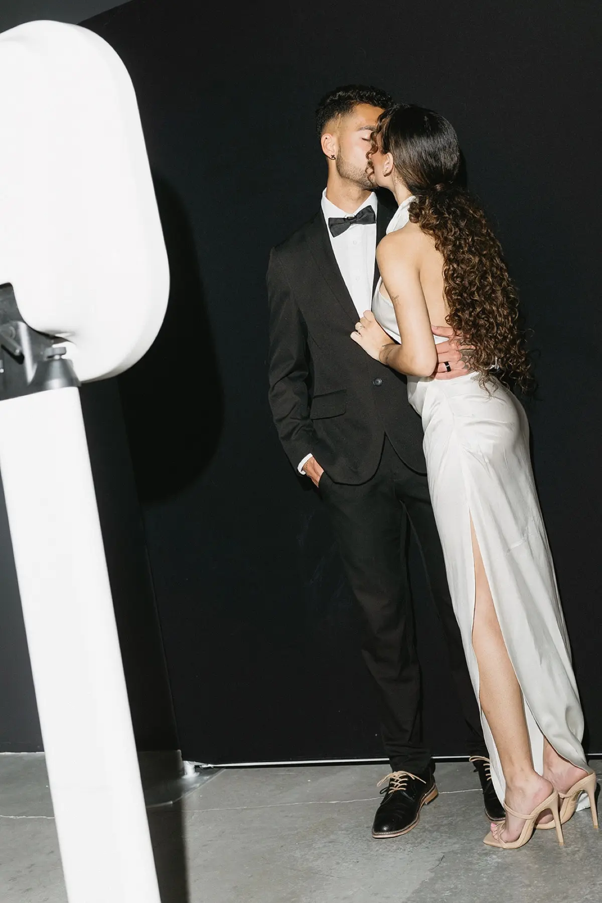 Late night photo booth fun at a Los Angeles celebration