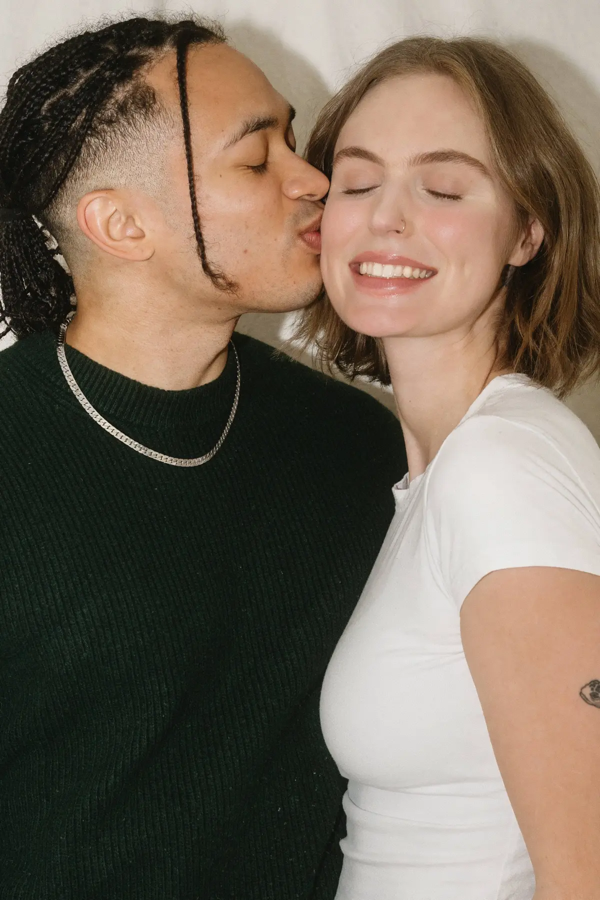 Valentine's couples photo booth at a luxury Los Angeles venue